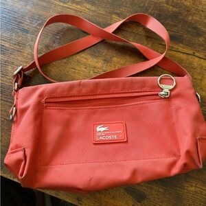 Vintage Lacoste Salmon Crossbody Unisex Bag